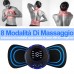 Mini Massaggiatore Con 8 Modalità Di Massaggio Dimensioni: 15 Cm Mod: JK-21235